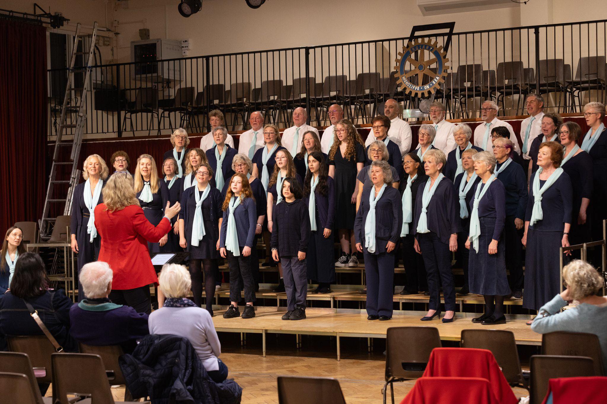 Choir Engine Performing